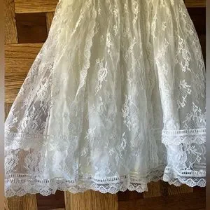 Gunne Sax | Dresses | Gunne Sax Jessica Mcclintock 8s Girls Lace Dress ...